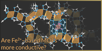 Influence of Fe on MOF conductivity